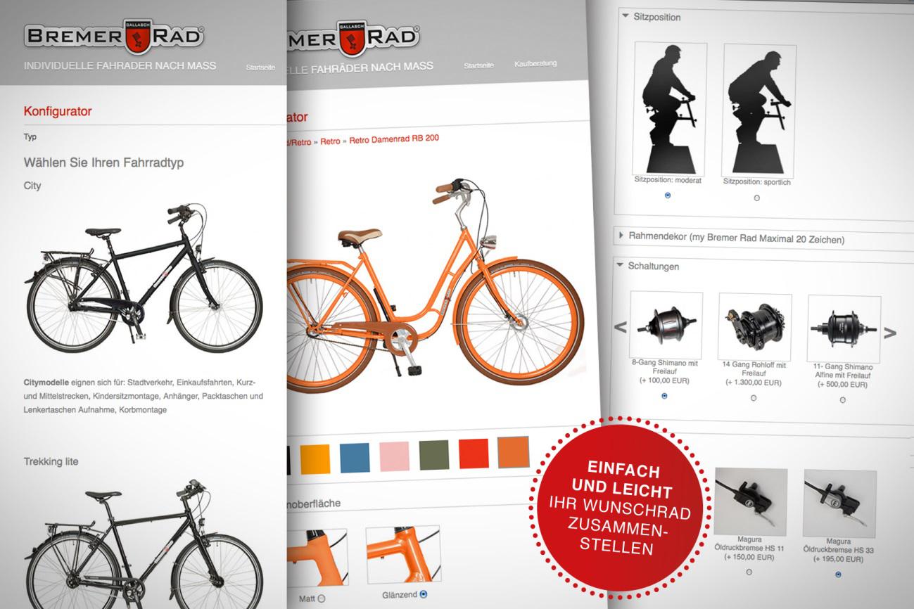 Bremer Rad - Der Online Fahrrad-Konfigurator